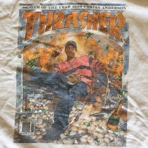 VINTAGE THRASHER Brian Anderson T-shirt